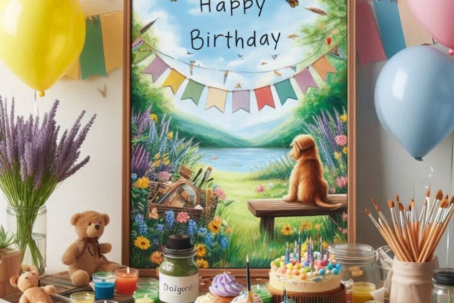 Canvas & Cupcakes Party