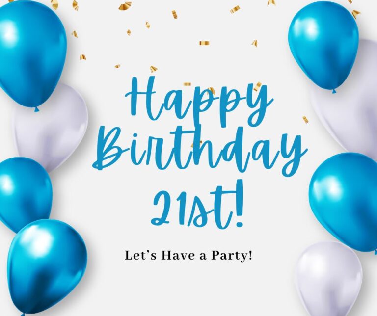 Celebrating 21 in Style With 30 Unforgettable Birthday Party Ideas