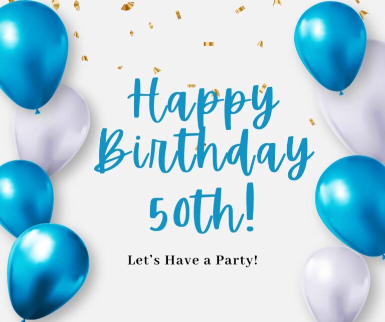 Make Turning 50 Unforgettable with These Creative Birthday Party Ideas