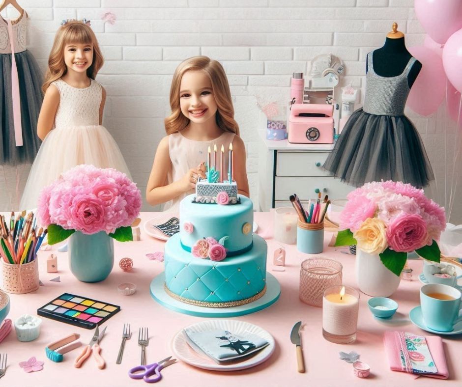 Fashion Designer Themed Birthday Party Ideas for Young Girls